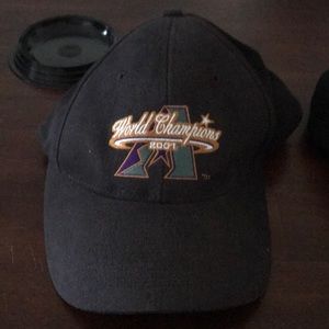 Diamondbacks Hat 2001 World Champions Black